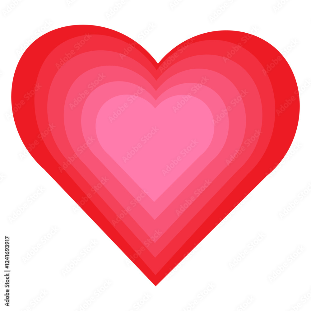 Abstract wallpaper in the background in the form of a heart with a pink heart Abstract wallpaper in the background in the form of a heart with a pink heart