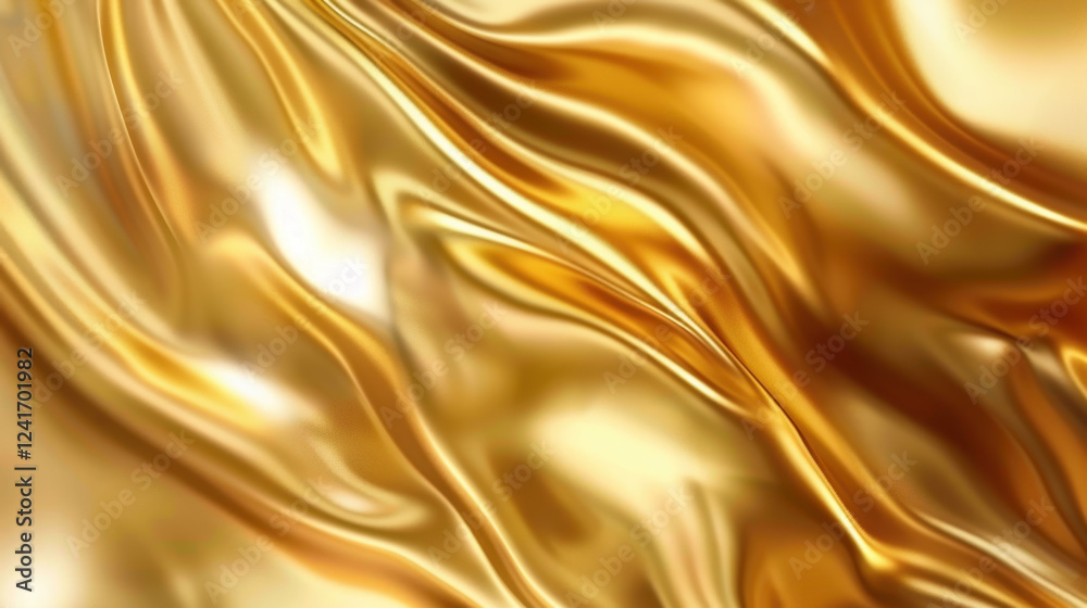 Fototapeta premium golden silk background