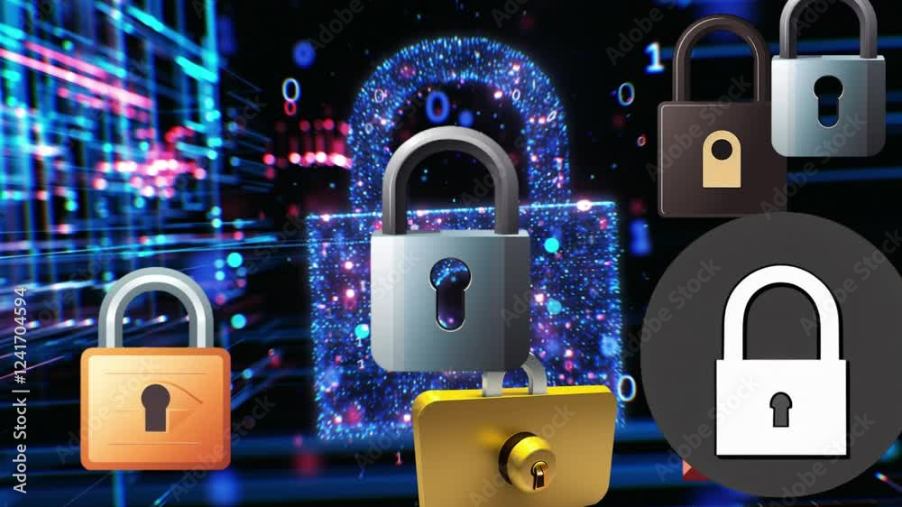 Data Security Metaphor. Multi layer security practices in secure IT facility - operating at all layers of the Internet. Air gapped separation of systems from other networks. Two factor authentication.