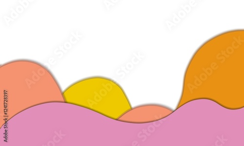 abstract color background with shape and shadow copy space for text