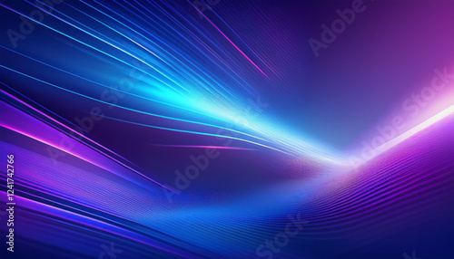 blue violet lines blurred defocused clean gradient abstract history