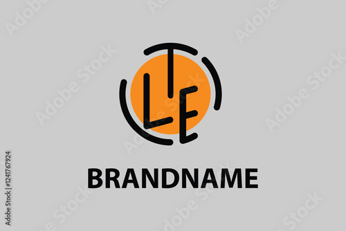 Letter LTE logo icon design template elements for your application or corporate identity