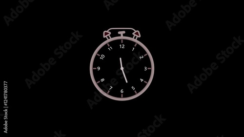Wallpaper Mural Circular clock on the background,Round wall clock on a white background. It is isolated, the worker of paths is present.Clock icon. World time concept. Business background. Torontodigital.ca