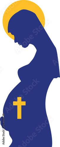 Virgin Mary Vector