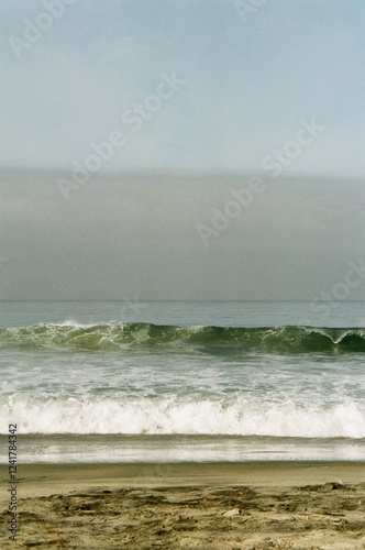 Gloomy beach