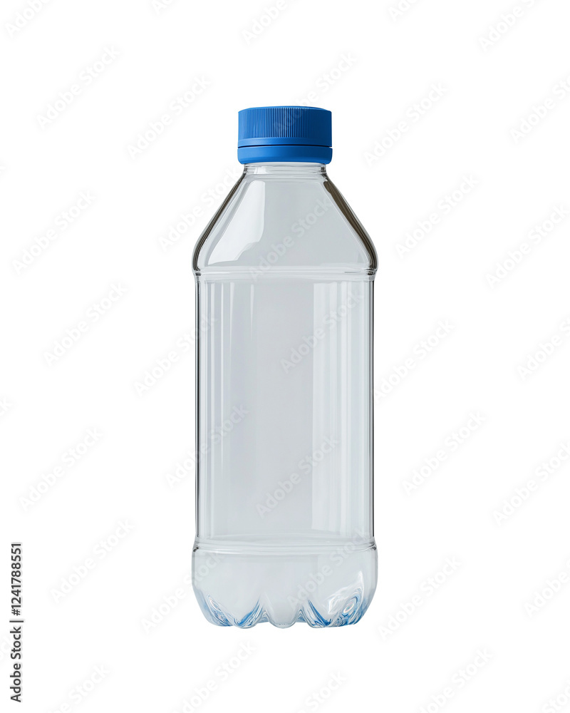 plastic water bottle for mock up isolated on png transparent background generate ai plastic water bottle for mock up isolated on png transparent background generate ai