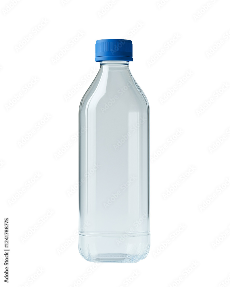 plastic water bottle for mock up isolated on png transparent background generate ai plastic water bottle for mock up isolated on png transparent background generate ai