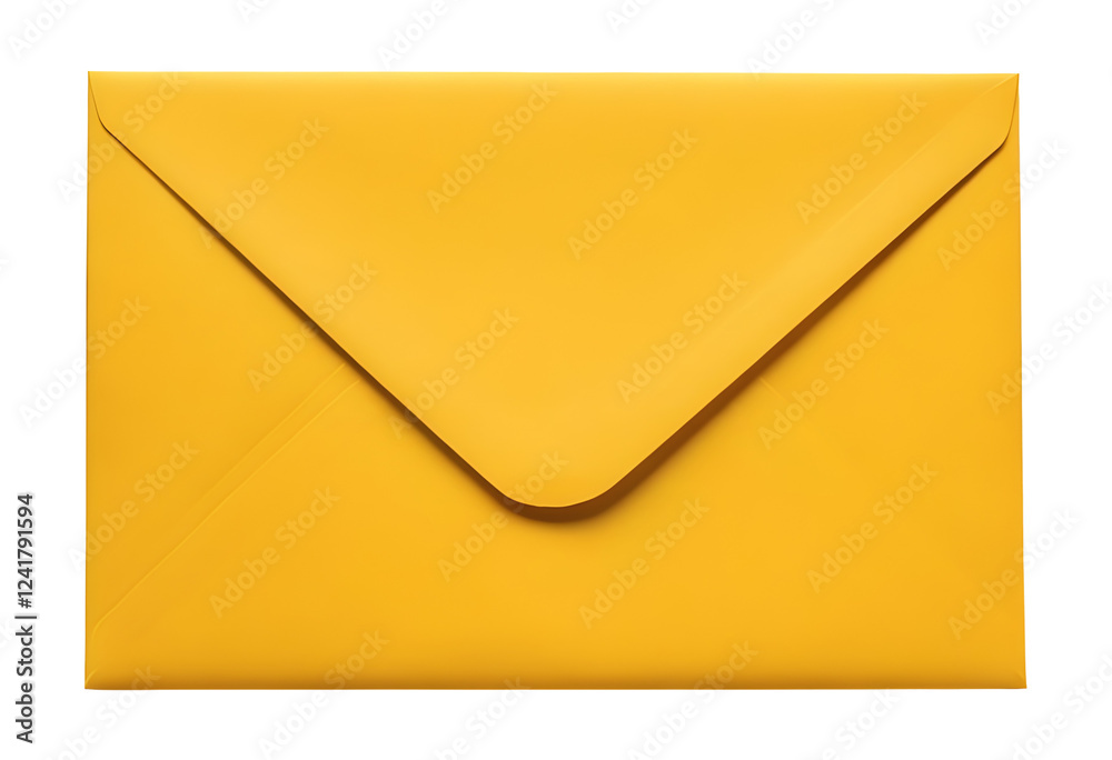 Bright Golden Yellow Envelope On Transparent Background
Bright Golden Yellow Envelope On Transparent Background