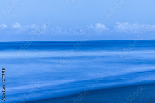 USA, North Carolina, Avon. Atlantic Ocean at Avon Fishing Pier