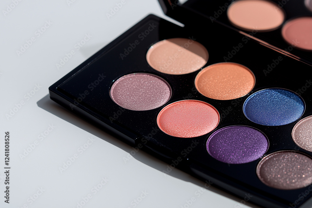 Ten-Pan Eyeshadow Palette with Assorted Shimmer Shades Ten-Pan Eyeshadow Palette with Assorted Shimmer Shades
