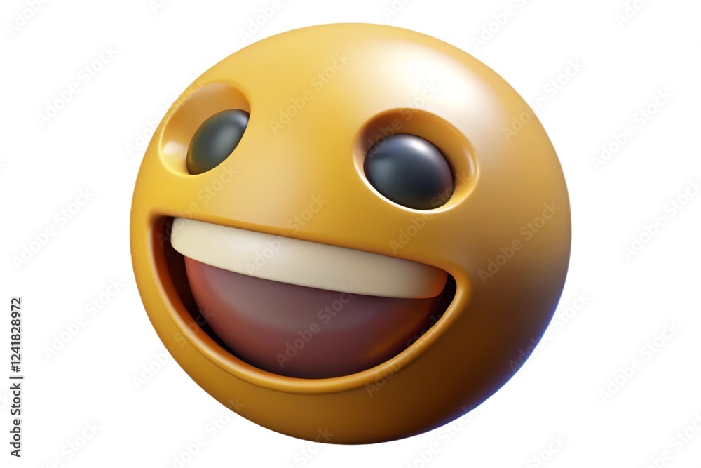 Fototapeta premium 3d smiley face