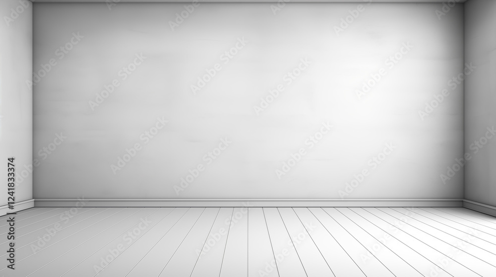 empty wall and wooden floor with glare from the window. Interior background for mockup or presentation empty wall and wooden floor with glare from the window. Interior background for mockup or presentation