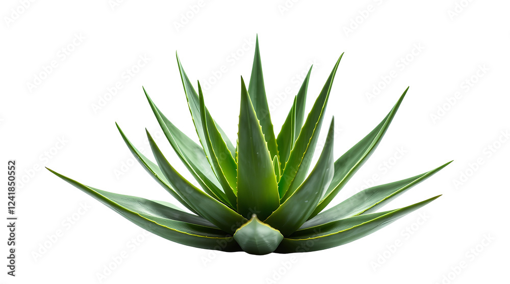 Photo of Aloe Vera plant isolated on transparent background Photo of Aloe Vera plant isolated on transparent background