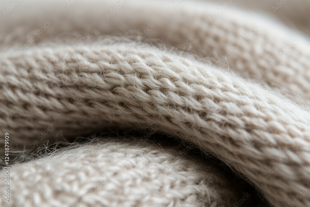 A minimalist, abstract close-up of a light beige wall with a delicate woven texture A minimalist, abstract close-up of a light beige wall with a delicate woven texture