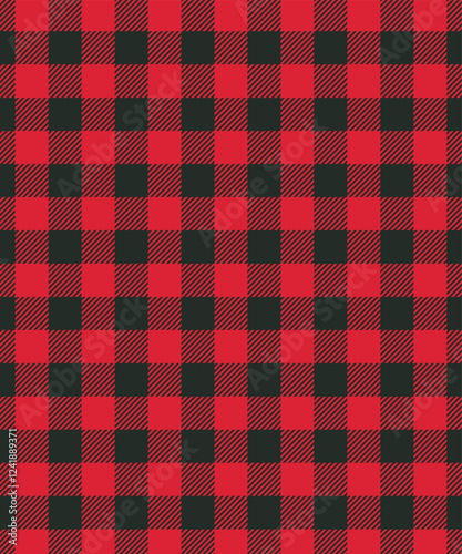 Buffalo Plaid Seamless Pattern stock illustratio