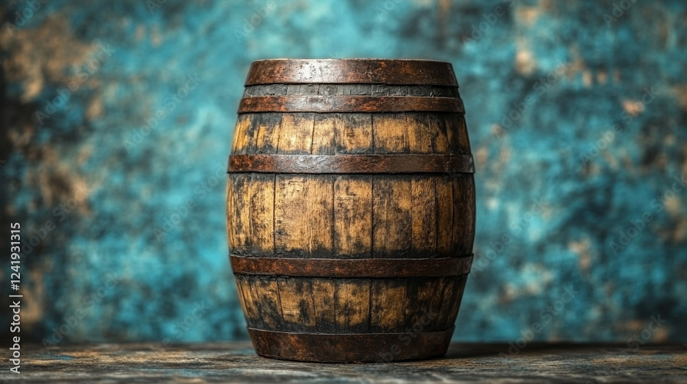 A rustic wooden barrel artwork symbolizes tradition and heritage, set against a clean, bright background with modern minimalism, highlighting contrast and inviting reflection on timeless values.
A rustic wooden barrel artwork symbolizes tradition and heritage, set against a clean, bright background with modern minimalism, highlighting contrast and inviting reflection on timeless values.