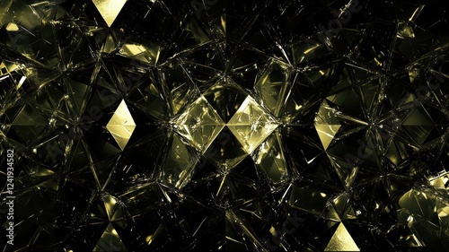 Abstract composition of dar...