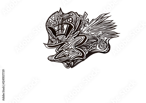 筆文字（書画同源）