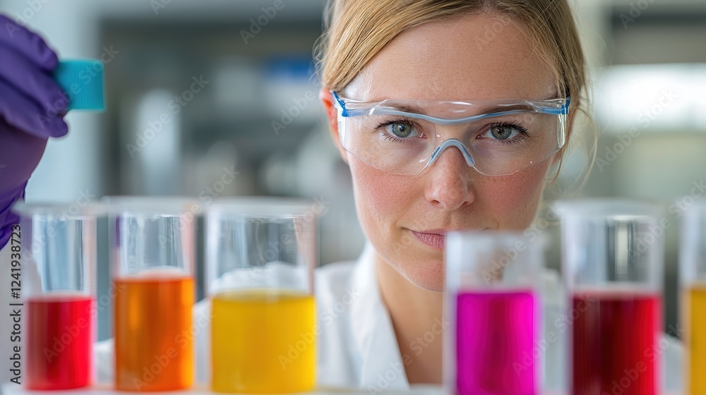 Scientists mastering fermentation techniques for flavorful innovations in laboratory research environment close-up view Scientists mastering fermentation techniques for flavorful innovations in laboratory research environment close-up view