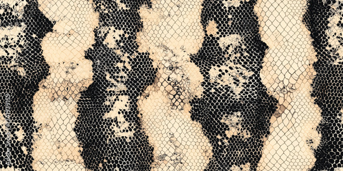 Seamless Vector pattern Snake skin texture background, Snake skin print repeating background, Snake skin textile pattern