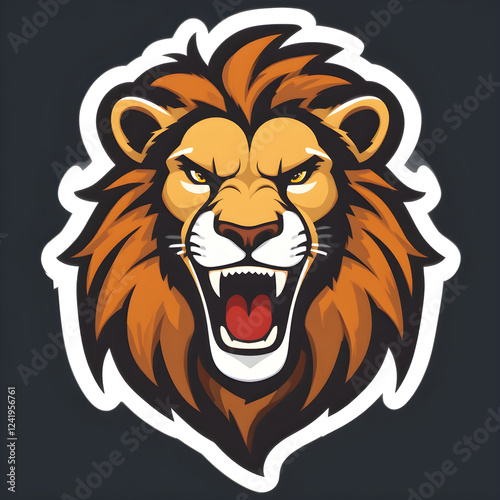 lion head mascot