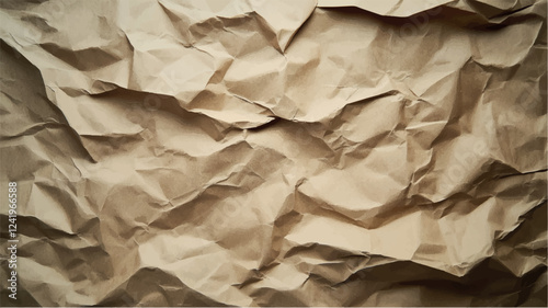 kraft paper texture background traced vector