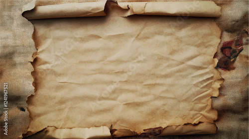 kraft paper vintage background traced