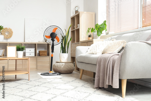 Interior of living room wit...