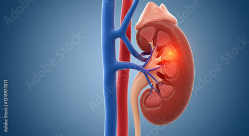 Kidney Pain: Understanding Kidney Anatomy, Blood Vessels & Renal Infections photo