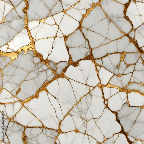 Wallpaper Mural racked Porcelain with Gilded Veins Antique ceramic Torontodigital.ca