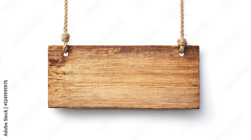Rustic Wooden Hanging Sign Mockup Blank Space Rustic Wooden Hanging Sign Mockup Blank Space