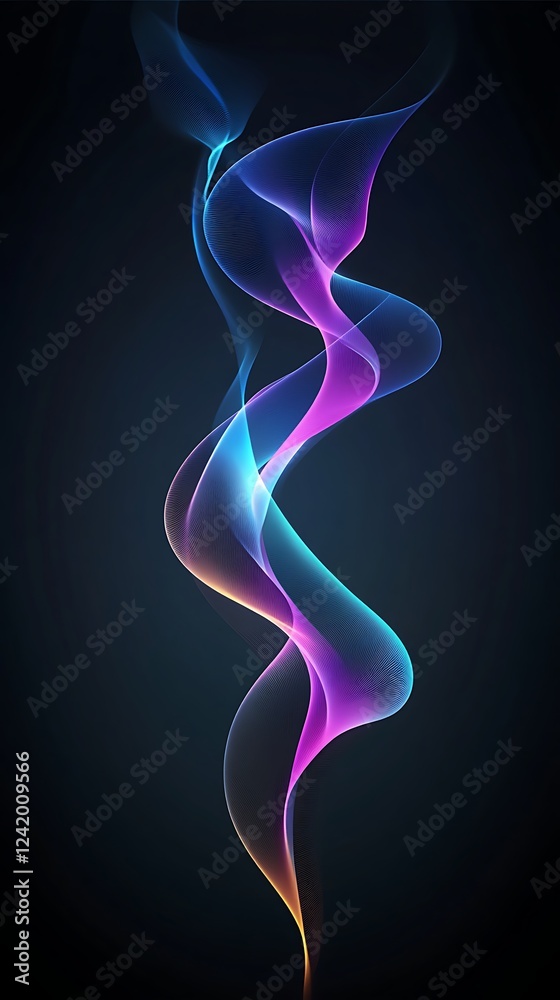 Dynamic Blue Gradient with Dark Tones Dynamic Blue Gradient with Dark Tones