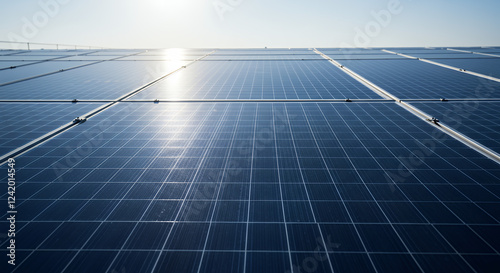 Solar Power Panels: Clean Energy, Sustainable Future, Renewable Resource, Photovoltaic Technology photo