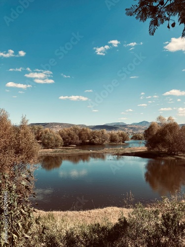 lake and sky