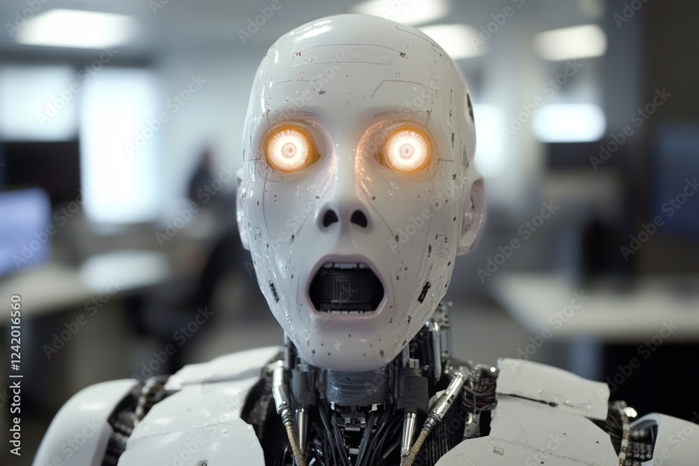 Fototapeta premium portrait of a mannequin