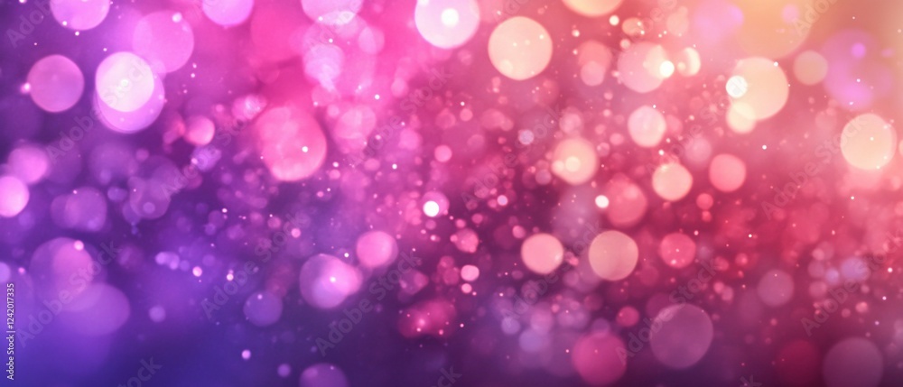 Abstract Pink Purple Bokeh Lights Background Abstract Pink Purple Bokeh Lights Background