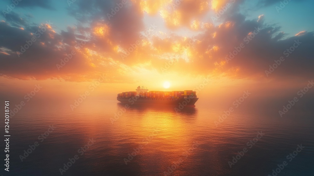 sailing container cargo ship carrier, international logistic and import export transportation business. sailing container cargo ship carrier, international logistic and import export transportation business.