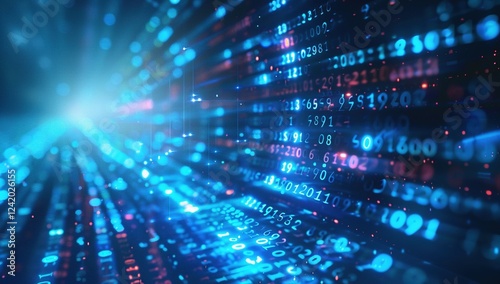 Wallpaper Mural abstract digital background Torontodigital.ca