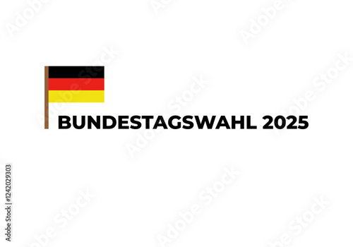Bundestagswahl 2025, German Federal Election. Ballot box with German flag and election paper. Representation of democracy, political decision-making, and governance, isolated on white background. BTW Free Download Bundestagswahl 2025, German Federal Election. Ballot box with German flag and election paper. Representation of democracy, political decision-making, and governance, isolated on white background. BTW - GFXLoad