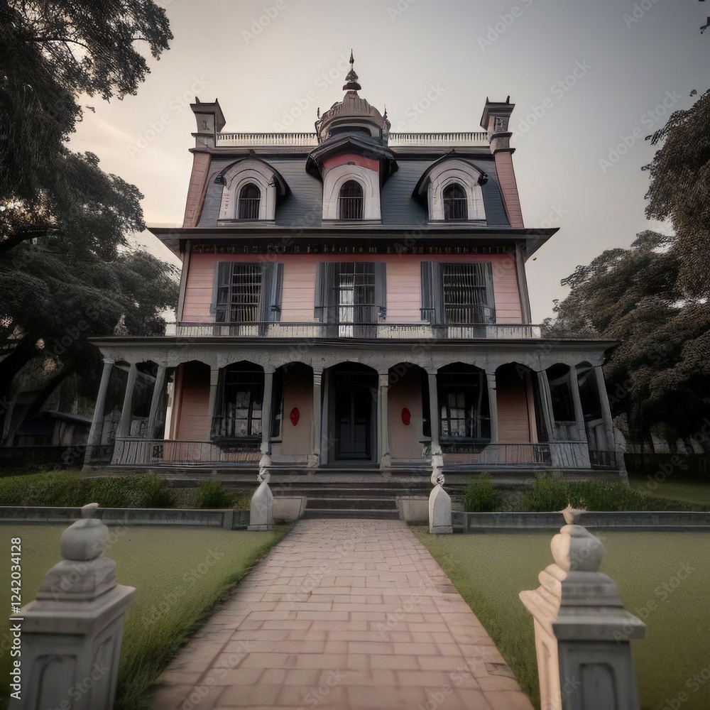 Obraz premium Vintage house