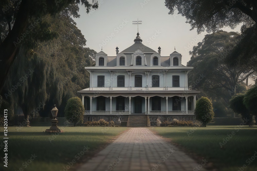 Fototapeta premium Vintage house