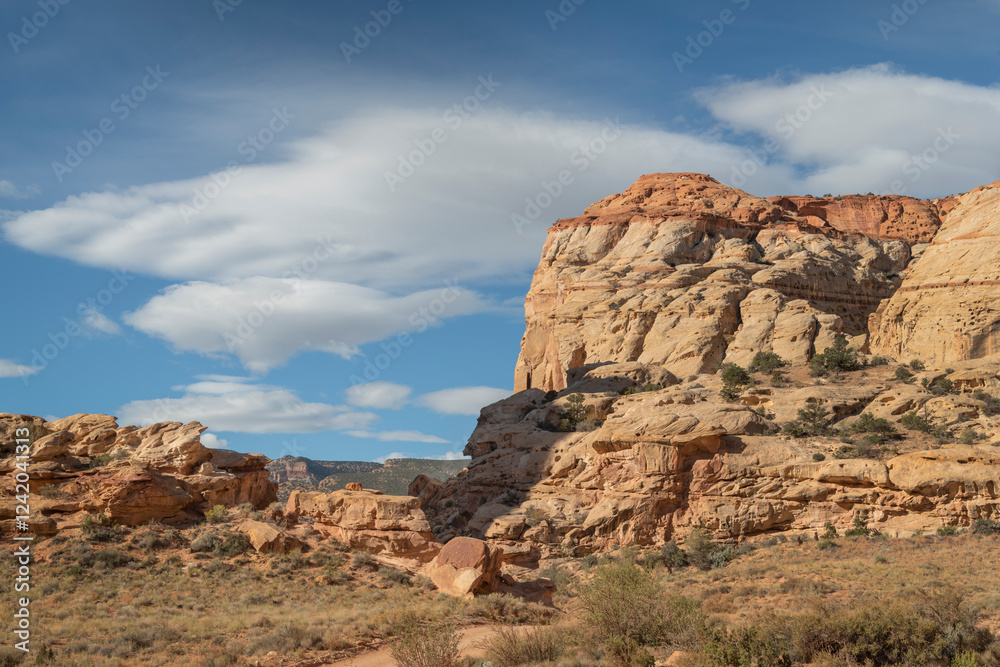 Color stock image of Capitol Reef National Park Color stock image of Capitol Reef National Park