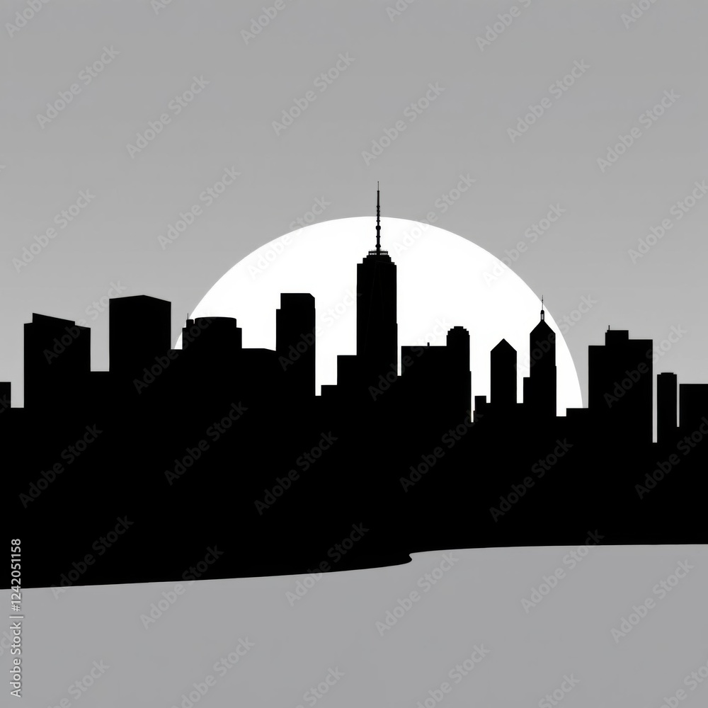 custom made wallpaper toronto digitalAbstract neon green violet and purple skyline city transparent texture silhouetted skyline cityscape architecture illustration building city vector