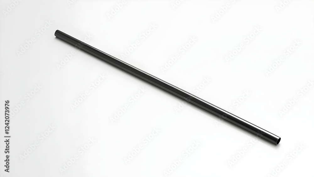 Simple Plastic Drinking Straw with Sleek Design Simple Plastic Drinking Straw with Sleek Design