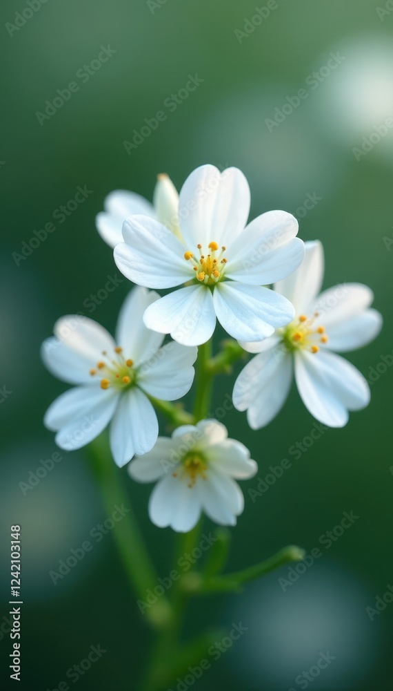 Delicate gypsophila blossoms, close-up view Tiny white flowers, ethereal texture , floral design, plant Delicate gypsophila blossoms, close-up view Tiny white flowers, ethereal texture , floral design, plant