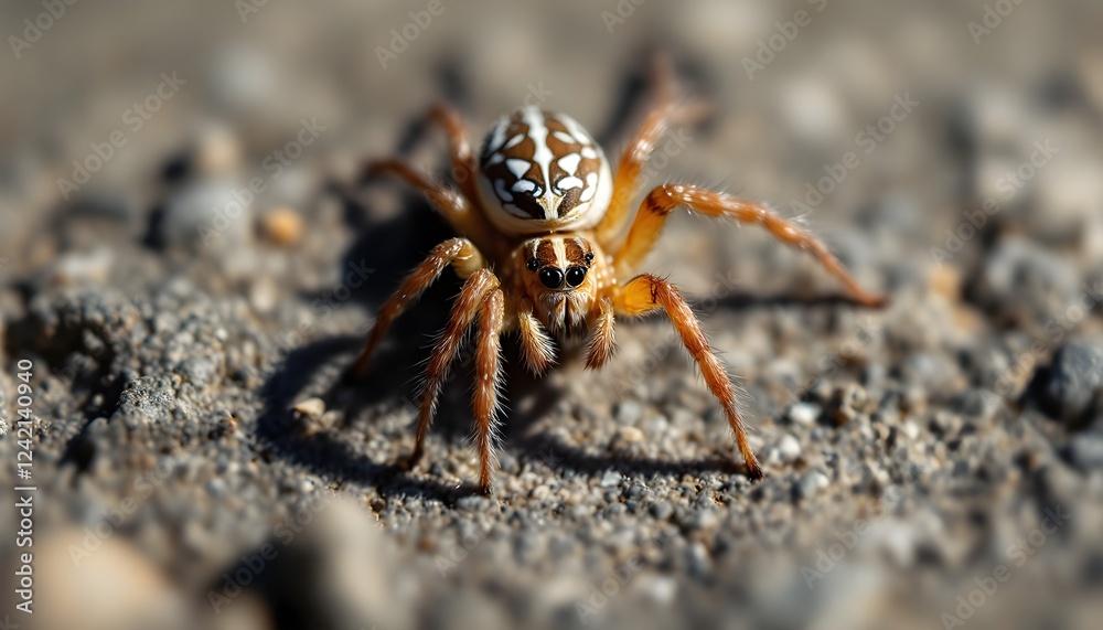 Spider closed up macrro pictures, clear eyes, with light brown colour Spider closed up macrro pictures, clear eyes, with light brown colour