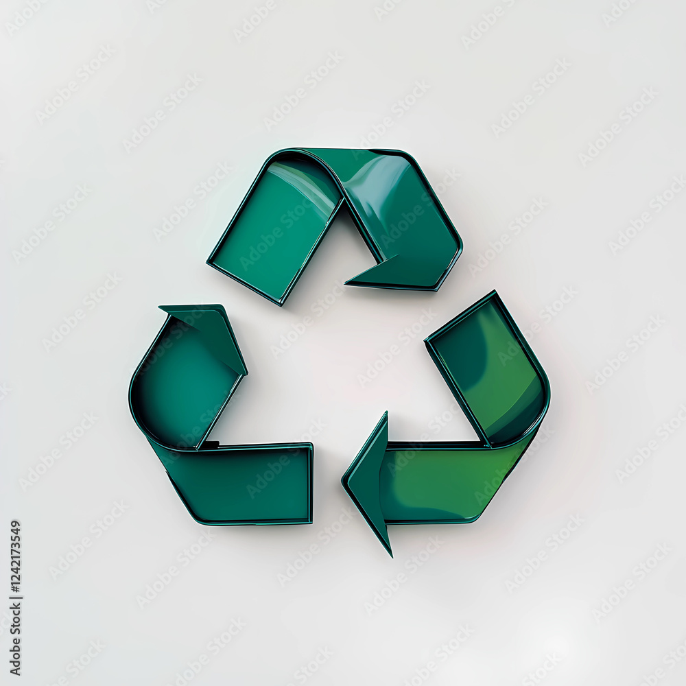 A green triangle with arrows pointing in different directions A green triangle with arrows pointing in different directions