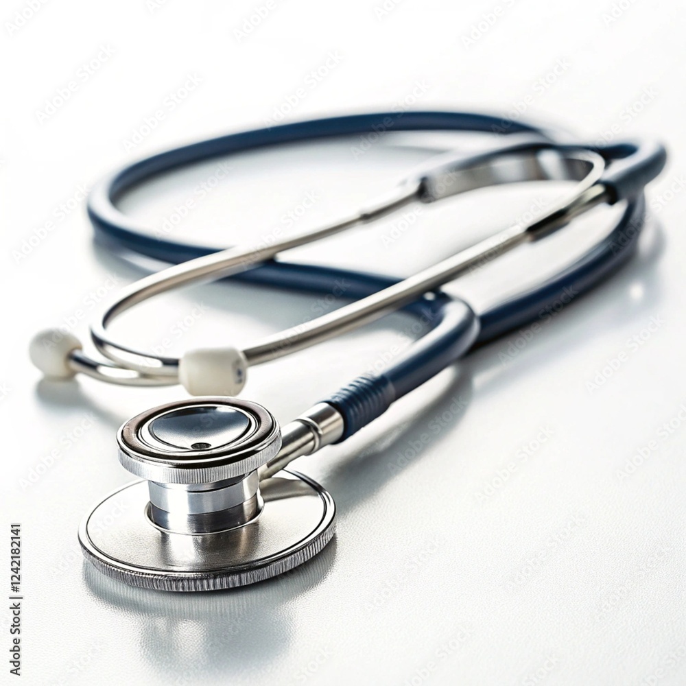 Stethoscope isolated on white background. Stethoscope isolated on white background.