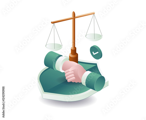 Agree with the security of legal justice
