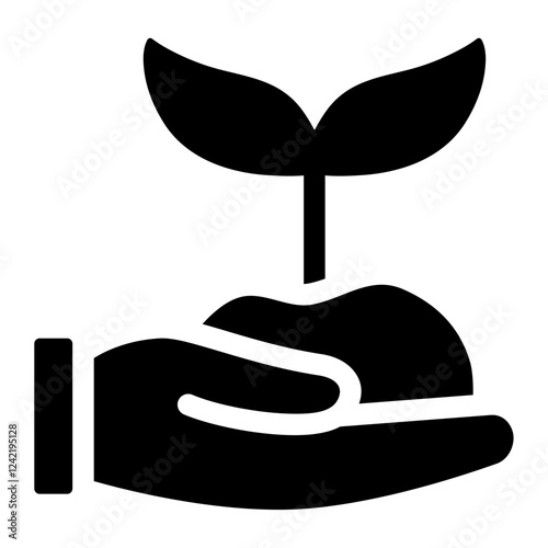 growing plant icon